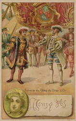 Meeting of Henry VIII of England and Francis I of France at the Field of the Cloth of Gold, 1520